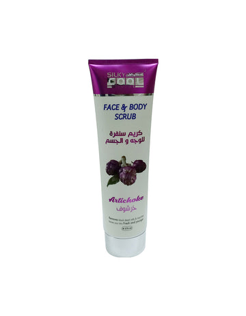 Silky Cool Facial Face & Body Scrub Tube 275 Ml - Artichoke